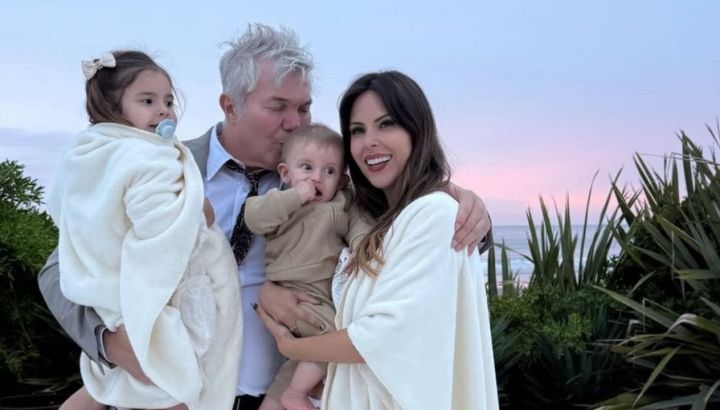 Las mejores fotos del bautismo de Beltrán, el nieto de Fernando Burlando, en Punta del Este