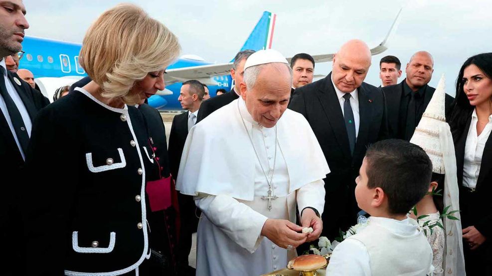 Papa León XIV en el Líbano 30112025 