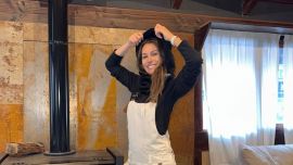 Adiós a los colores de primavera: Pampita impone el doble look black and white más potente de la temporada