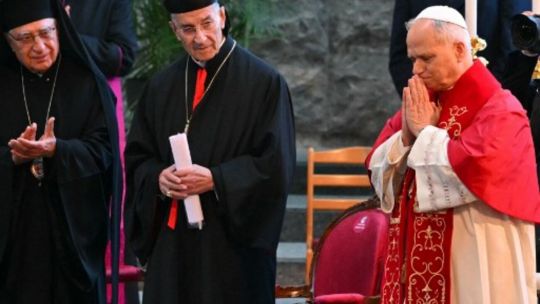 El Papa León XIV visitó el Líbano