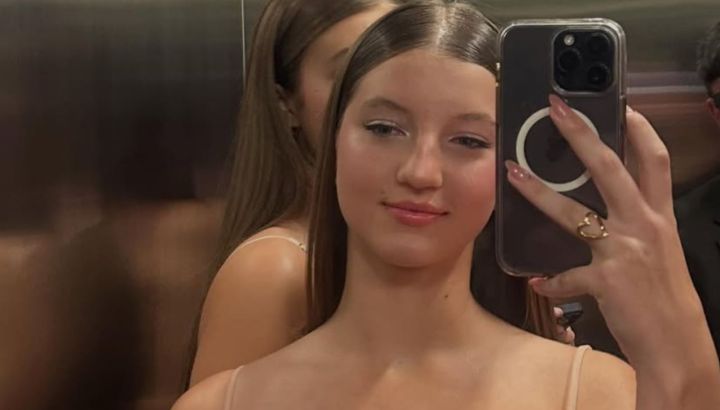 Allegra Cubero presentó a su novio con un video en la red, y se volvió viral: quién es