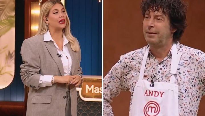 El fulminante comentario de Andy Chango a Wanda Nara sobre Maxi López en MasterChef Celebrity