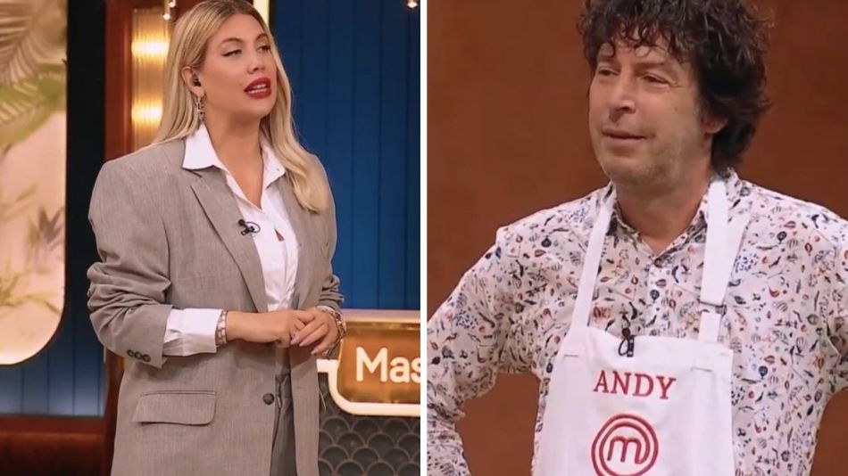 Wanda Nara y Andy Chango