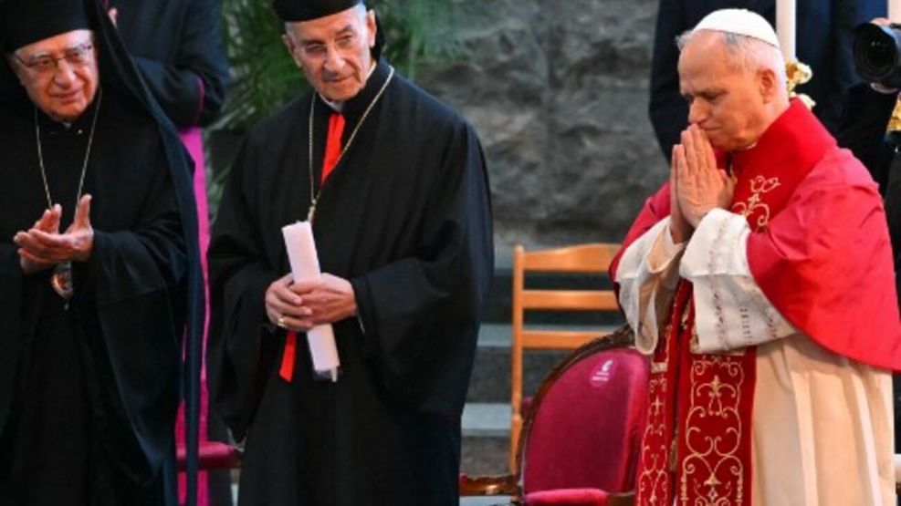 El Papa León XIV visitó el Líbano
