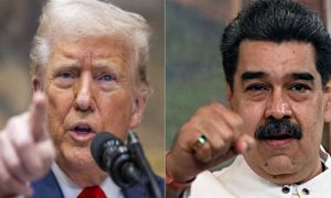 Donald Trump y Nicolás Maduro 20251202