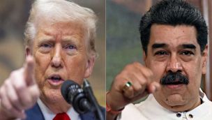 Donald Trump y Nicolás Maduro 20251202