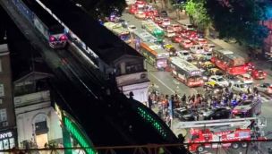 Rescataron a un hombre en Puente Pacífico 02122025