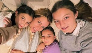 Nicole Neumann y sus hijas