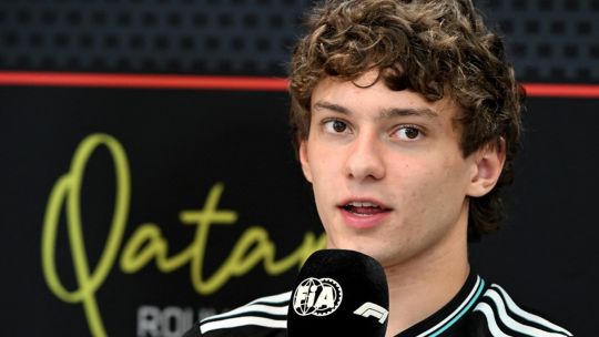 Kimi Antonelli en el Gran Premio de Qatar