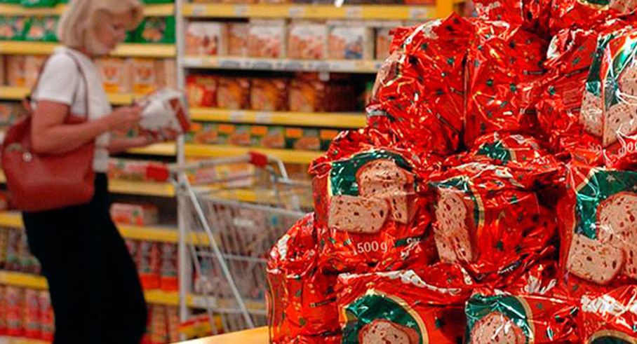 Canasta navideña 2025