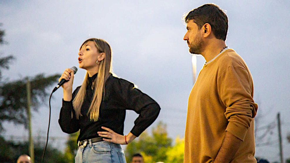 Lucía Klug con Juan Grabois 20251201