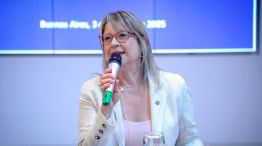 Primera actividad oficial de la nueva ministra de Seguridad, Alejandra Monteoliva 03122025