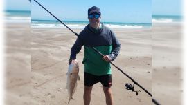 Balneario San Cayetano, sinónimo de corvinas rubias