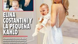 Elina Costantini y la pequeña Kahlo