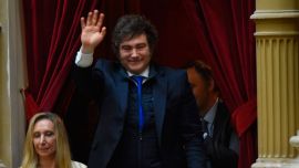 Milei asistió a la jura de Diputados: Martín Menem fue reelecto y LLA quedó como primera minoría