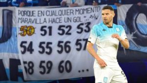 Bandera goleadora Martínez