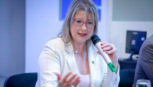 Primera actividad oficial de la nueva ministra de Seguridad, Alejandra Monteoliva 03122025