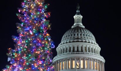 Decoración Navideña en la Casa Blanca 03122025