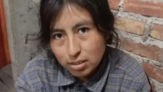 Delicia Mamani Mamani, la joven de 25 años que es intensamente buscada.  