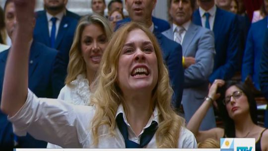 Gestos, cruces y pedidos de orden en el Congreso