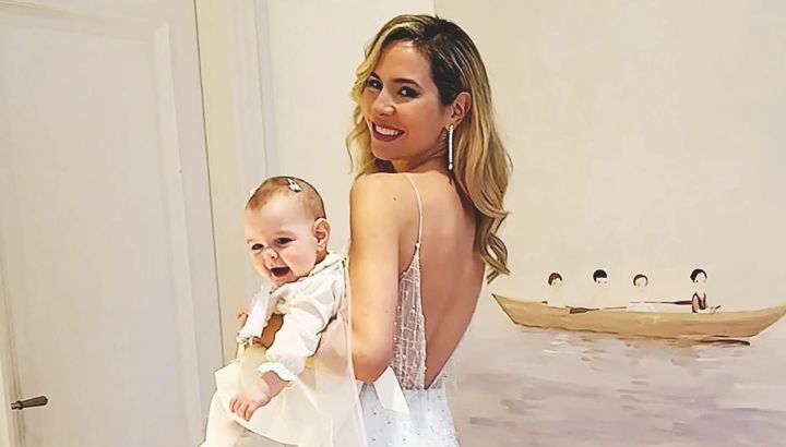 Elina Costantini y una tierna producción de fotos junto a su hija, Kahlo