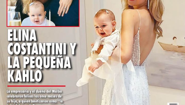 Elina Costantini y la pequeña Kahlo 