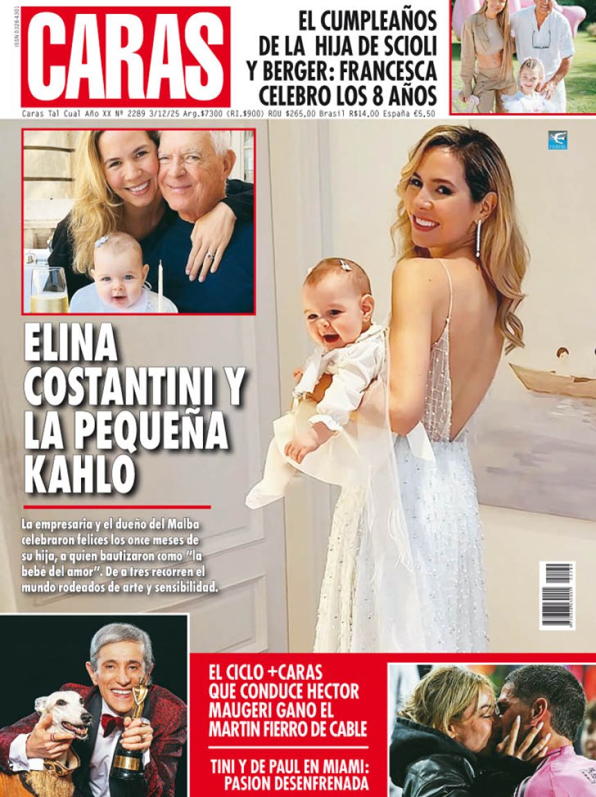 Elina Costantini y la pequeña Kahlo 