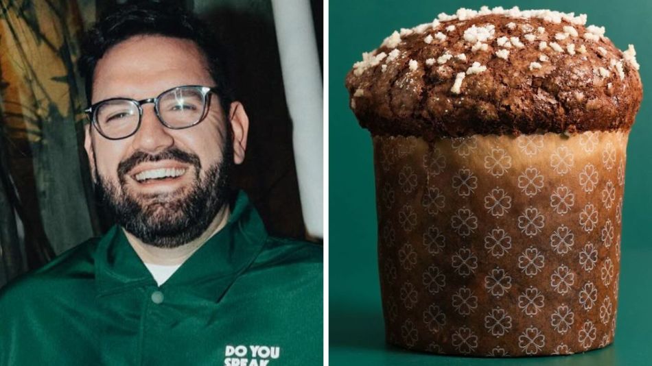 Damián Betular lanzó su nueva línea de pan dulce y turrones de Navidad