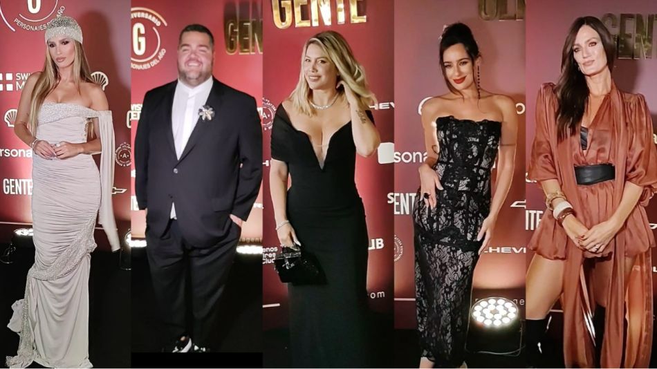 Los famosos en los Personajes del Año de Gente