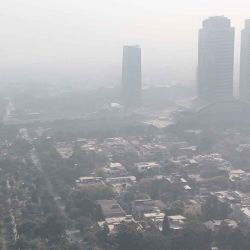 Edificios envueltos en denso smog en Islamabad. Foto de Aamir QURESHI / AFP  | Foto:AFP
