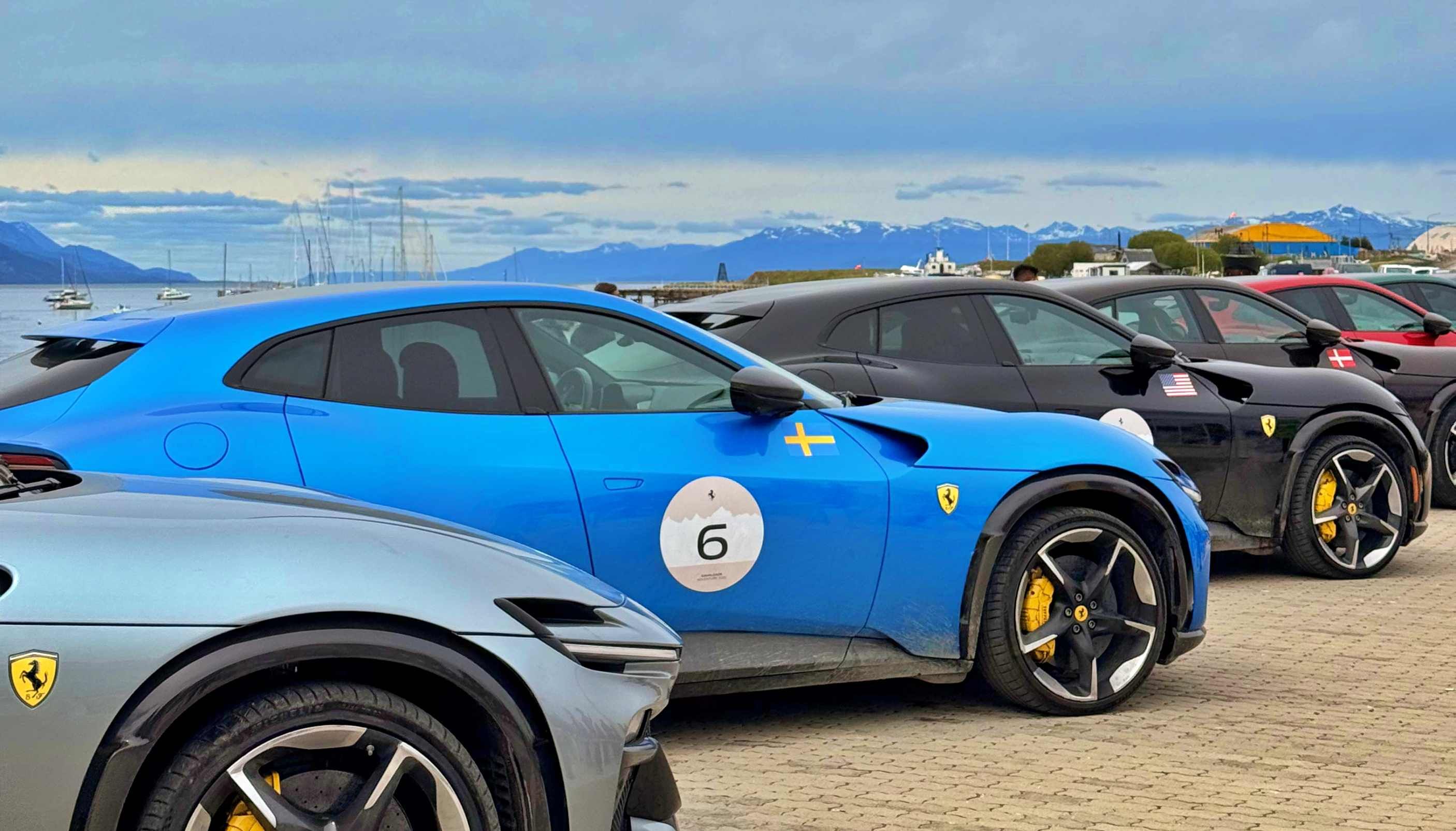 Imágenes de la Ferrari Cavalcade Adventure 2025, en Argentina.