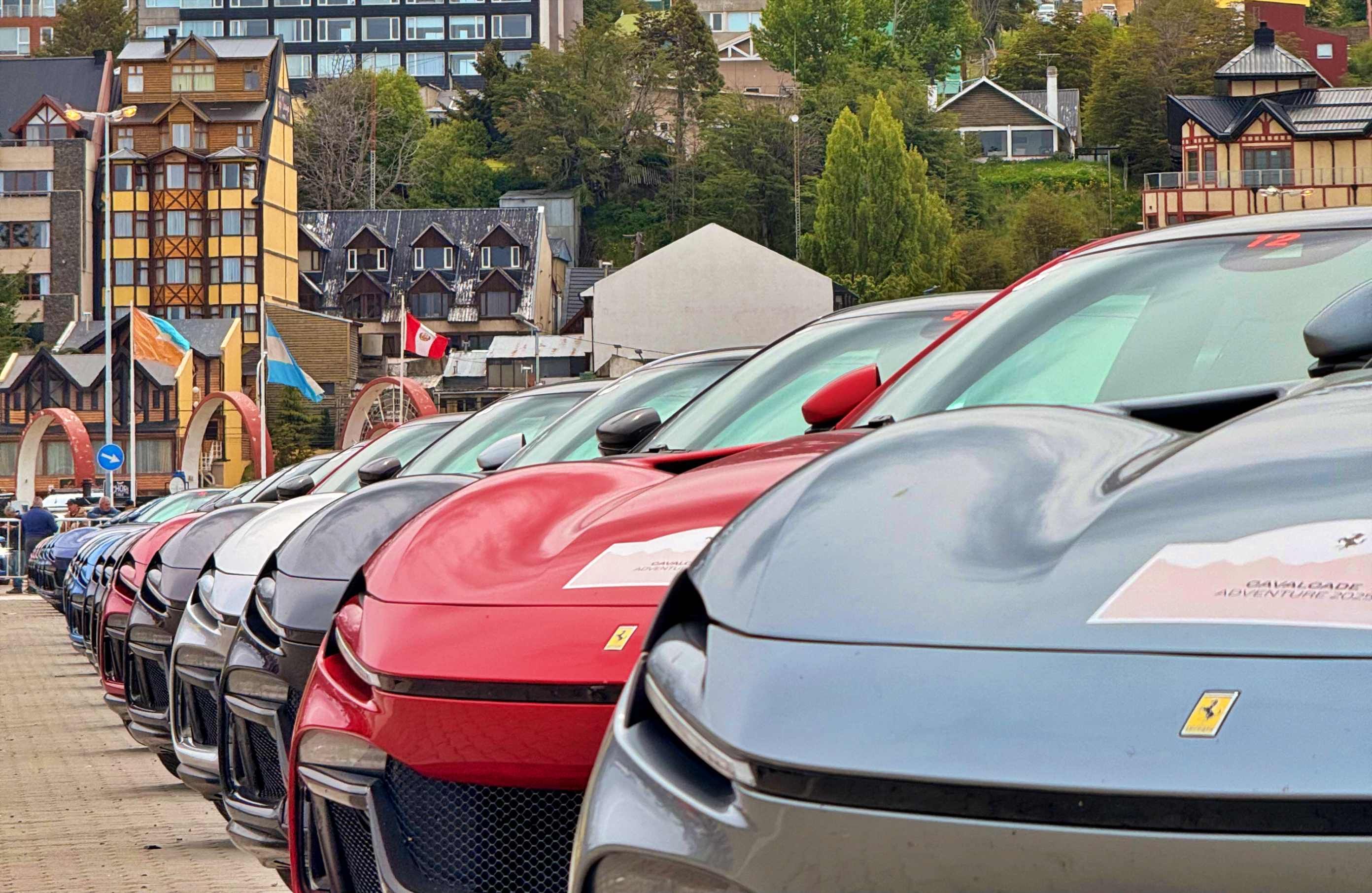 Imágenes de la Ferrari Cavalcade Adventure 2025, en Argentina.
