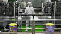 La maquinaria láctea un 50% más barata en China.