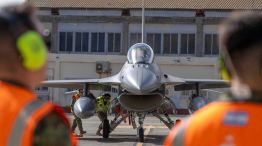 Los aviones F-16 sobre la Ciudad de Buenos Aires 20251204
