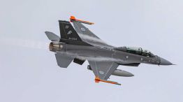 Los aviones F-16 sobre la Ciudad de Buenos Aires 20251204