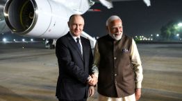 Vladímir Putin y Narendra Modi 04122025