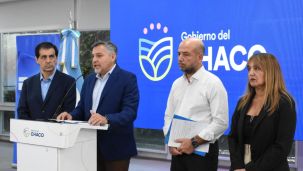 La conferencia fue encabezada por el ministro de Hacienda del Chaco