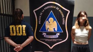 Mujer de 29 años detenida en Lanús 