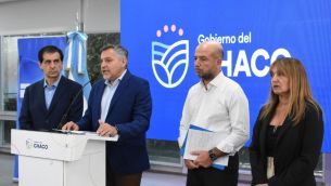 La conferencia fue encabezada por el ministro de Hacienda del Chaco