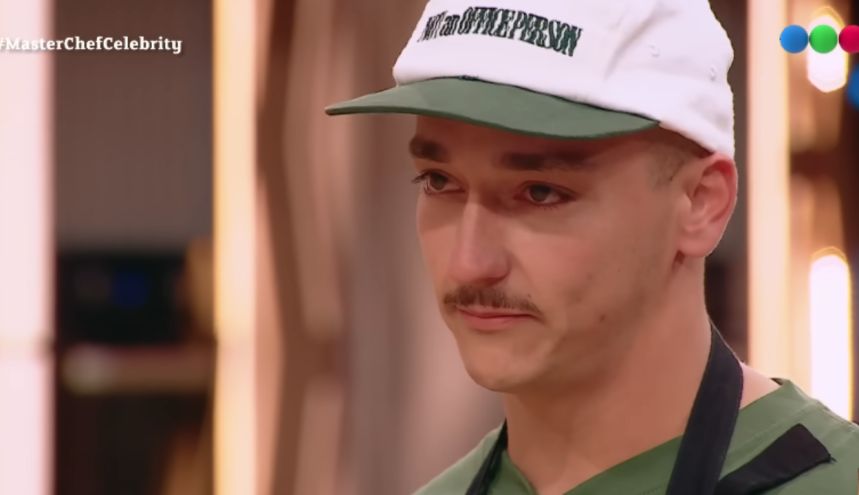 Alex Pelao fue eliminado de MasterChef Celebrity