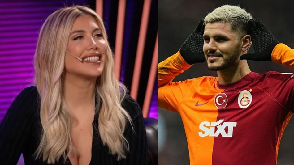 Mauro Icardi y Wanda Nara