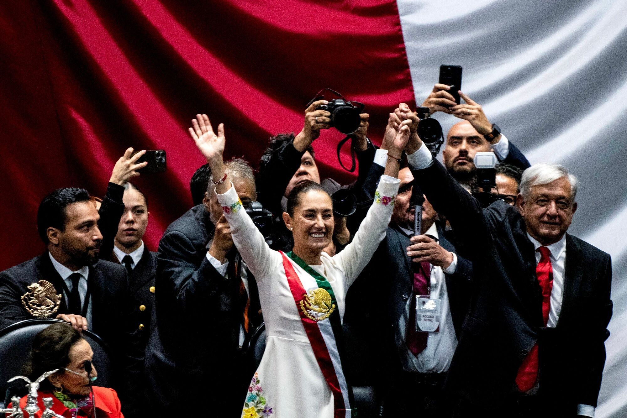 Inauguration Of Claudia Sheinbaum, Mexico's First Female President