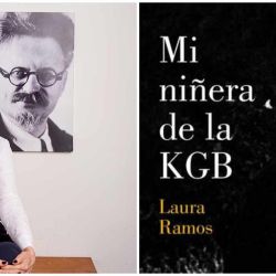 Laura Ramos y "Mi niñera de la KGB" | Foto:Alejandra López/Penguin Random House