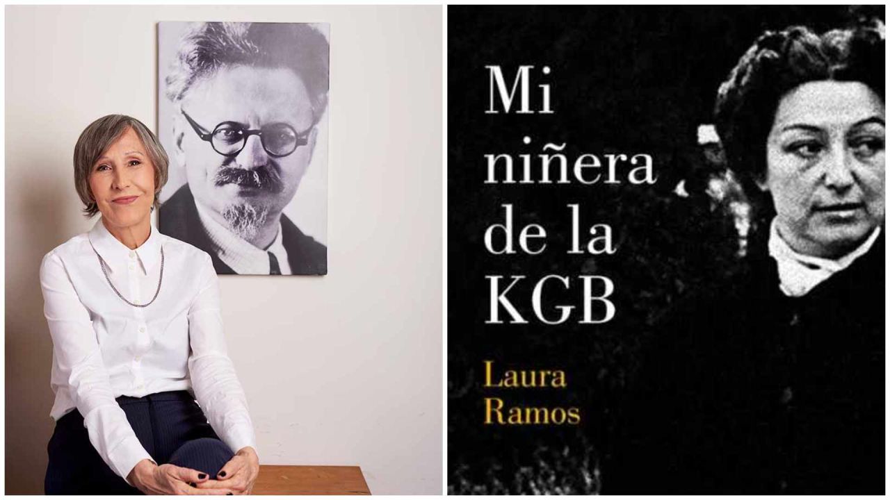 Laura Ramos y "Mi niñera de la KGB" | Foto:Alejandra López/Penguin Random House