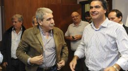 Capitanich y Aníbal Fernández juntos