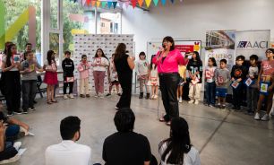 Alumnos del Barrio Mugica celebran el fin del ciclo lectivo 2025 en el Centro Comunitario Bajoautopista 05122025
