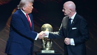 Donald Trump en el sorteo del Mundial 2026