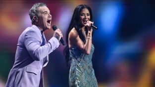 Robbie Williams y Nicole Scherzinger