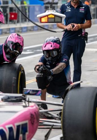 Franco Colapinto en el GP de Abu Dhabi