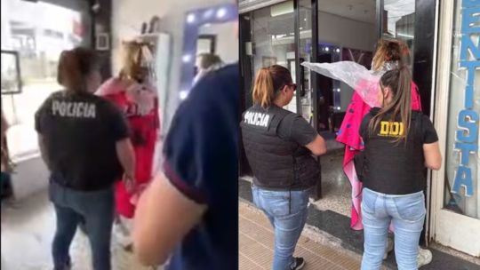 Detuvieron a la jefa de una banda de ladrones mientras se teñía en una peluquería: “Dejame que me saque las mechas”